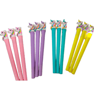 Cute Unicorn Gel Pen Set for Kids & Students | Smooth Writing Cartoon Pen