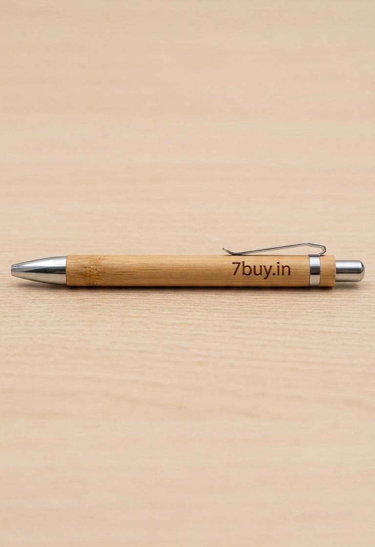 Trendy Wooden Pen for Students & Professionals | Eco-Friendly Bamboo Finish | Smooth Writing | Durable & Stylish Design