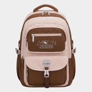Stylish Travel School Backpack for Girls & Students | Large Capacity Waterproof College Bag | Durable Fabric | Soft Handle & Smooth Zip Closure