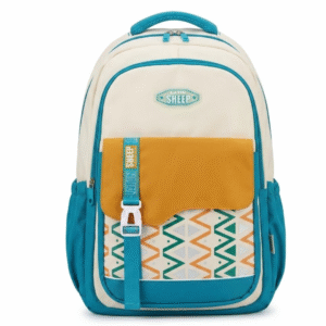 Trendy School Backpack for Students & Teens | Large Capacity Waterproof Travel Bag | Durable Fabric | Soft Handle & Smooth Zip Closure